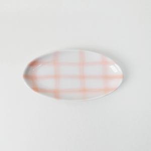[비치바운드] 그리드 디저트 플레이트 핑크