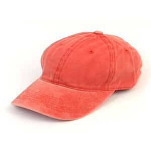[유니버셜 케미스트리] Muji Pigment Washing Coral Ballcap 워싱볼캡