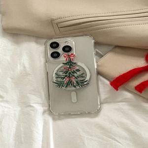 [메이드모먼] holiday tree 디자인 [맥세이프 아크릴스마트톡]