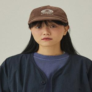 [캐피디자인] 코듀로이 선샤인 캡 브라운