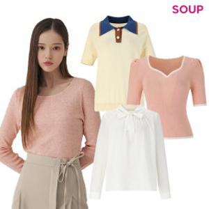 [SOUP] S/S 인기 티셔츠/반팔니트/스커트/원피스 모음전