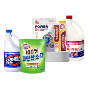 [유한양행] 유한락스/암앤해머/유한젠/해피홈 외 대용량 생필품 특가