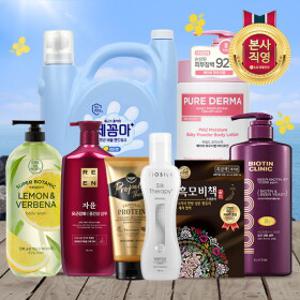 [LG생활건강]헤어바디 BEST 상품 특가 모음전! 엘라스틴/리엔/실크테라피/온더바디 外