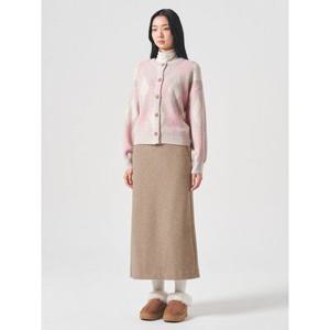 롱 에이치라인 스커트  베이지 (324Y27LY5A)