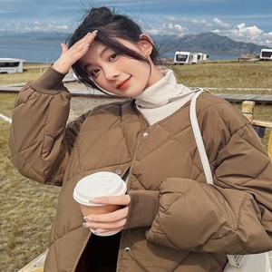 ????[2장가격] 이너리즘 1+1 여성 경량 패딩 다이아몬드 퀼팅 누빔 점퍼 가을 겨울 외투 자켓