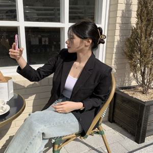[단독] [3만장판매????/delight made] 데일리 싱글 자켓/결혼식/하객룩/정장자켓/면접자켓/빅사이즈 하객룩/봄자켓/빅사이즈 자켓/오버핏블레이저/면접룩