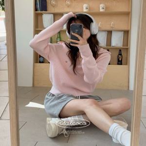 [단독] [+봄버전추가/누적5만장/made] 제니스 반집업 니트 - 5 Color (파스텔/카라/골지/데일리/출근룩)
