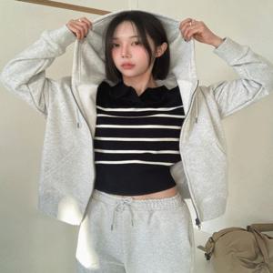 [빛날영 PICK] 2-WAY 오버핏 후드 집업_SPMZF12C01