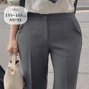 [허리속밴딩/일자슬랙스????여름팬츠????여름] 반하이 모찌슬랙스ver.슬림일자 (하객룩,허리밴딩,스판,하이웨스트,기장별,하객룩)