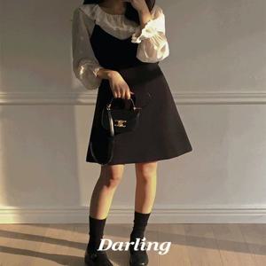 [봄하객룩][MADE]마이 블랙 원피스(뷔스티에코디,뷔스티에원피스,하객룩,봄원피스,레이어드하객원피스,뷔스티에원피스,미니원피스,봄하객룩원피스,봄하객룩,당일배송)