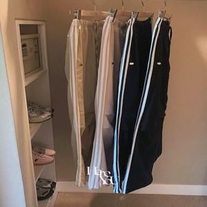 [here you] 아카이브 트랙 pants - 4color (자체제작/실버참/러블리/힙/빈티지/와이드/캐쥬얼/데일리/여름신상/캠퍼스룩/바스락/나일론/트랙팬츠)