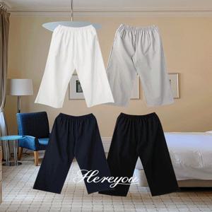 여름팬츠???? [here you] 유어 코튼 밴딩 pants - 4color (코튼팬츠/밴딩팬츠/이지웨어/봄팬츠/데일리/바지맛집)