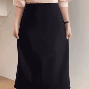[5000장돌파/자체제작/문의폭주]치즈밴딩스커트 H핏미디ver 데일리룩/러블리/밴딩스커트/히든밴딩/롱스커트/H라인스커트/슬릿스커트/트임스커트/하객룩/출근룩/오피스룩