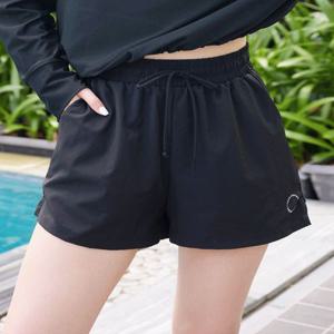 [자체제작/레깅스이너] 올데이쇼츠 여자 래쉬가드 비치 팬츠 빅사이즈 수영복 비치웨어 워터 일체형 투인원 보드숏 반바지 하의 AE306W