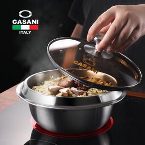 까사니 IH 통3중 스텐 가마솥 16cm / 20cm 택1