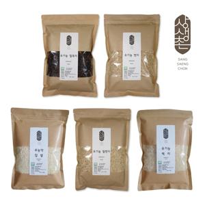 상생촌 유기농마을 유기농 백미/현미/찹쌀/찰현미/찰흑미 1kg 택1