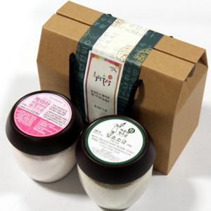 히말라야 단지2종 소금 프리미엄 선물세트 (1050g)