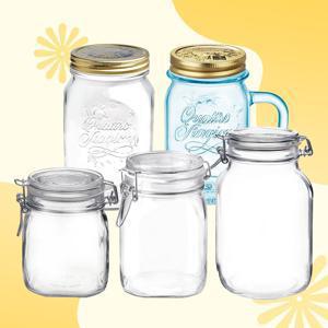 [단독특가] 스토피아X보르미올리 콰트로 스타지오니 핸들자 블루 유리병 415ml*4개 외 3종 골라담기