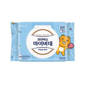 크리넥스 마이비데 클린케어 카카오물티슈 캡형40매
