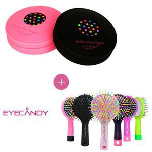[iCandy]아이캔디 레인보우 헤어브러쉬 머리빗 세트 (컴팩트+미디엄 구성) 드라이빗 두피마사지