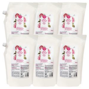 꽃을든남자 대용량 스킨샤워 클렌징 2000ml x 6개 리필용 폼클렌징 세안제