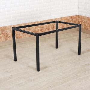 T15070h 높이950mm 블랙40각 철재 스텐딩책상다리 1500 x 700