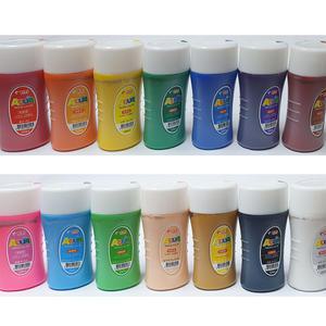 티티아쿠아물감 220ml 14색세트/수채화 대용량 리필용 학교 유치원 학원 미술수업준비물