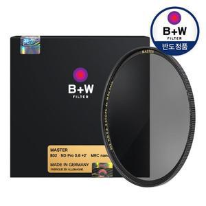 [슈나이더][본사공식] [B+W] ND nano 4x 58mm MRC MASTER 카메라 렌즈 필터