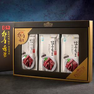 [남도드림] HACCP 장흥축협 담백 고소 오리지널 한우육포 선물세트 40g x 9입