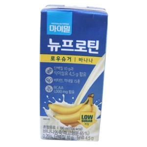 마이밀 뉴프로틴 바나나 로우슈거 190ml 64팩