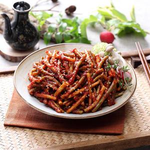 해품 마늘쫑무침 1kg 양념마늘쫑 반찬단지