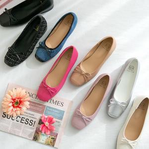 [분홍코끼리] 쿠키 리본 플랫(3cm)