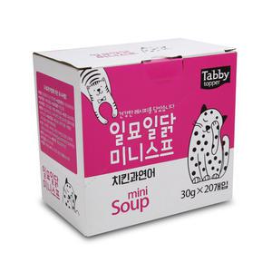 일묘일닭 미니스프 치킨연어 30g x20개 고양이간식