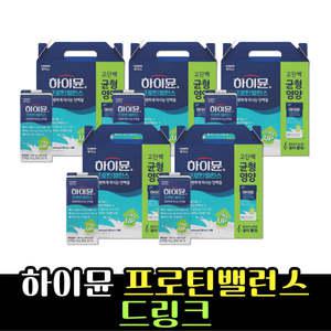 일동 하이뮨 프로틴밸런스 드링크 음료 190ml 80팩 검은콩 농축액 노인 단백질
