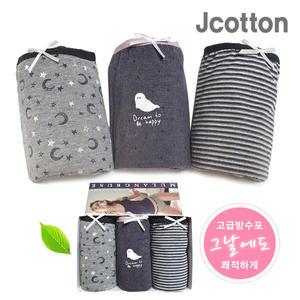 [보리보리/제이코튼]초등학생 첫생리팬티 3종 중학생위생팬티