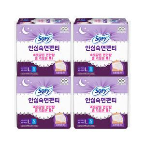 쏘피 안심숙면팬티 L 5개입 4개