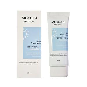 미키움 마일드 안티유브이 선크림 60ml 썬크림 선블록