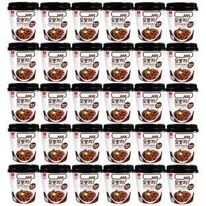 요뽀끼 짜장 떡볶이 120g 30개 (1박스)