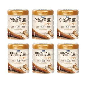 매일유업 앱솔루트 명작 1단계 800g x 6캔