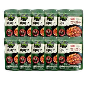 CJ 비비고 김치볶음 150g X 10개 볶음김치 밑반찬