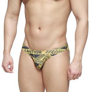 [메트로메일웨어][M2W] Caution Lowrise Bikini Black (6115-62)