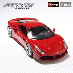[마이스토]브라고 1:18 페라리  488 GTB Red 키덜트 미니카 장식모형 자동차