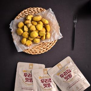 [롯데백화점]브로드아미(식품) [포레스트푸드] 구쁜참 국산밤 우리집 맛밤 식사대용 50g-10봉지+2봉지