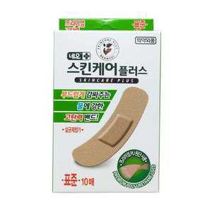 네오 스킨케어플러스 표준 10매X1개/고탄력 상처 밴드 반창고 생활방수 표준형