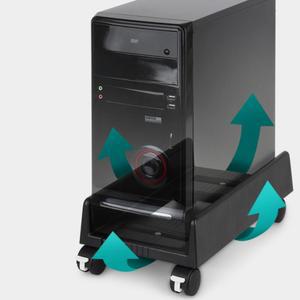 사무실 데스크탑 본체받침대 PC거치대 본체보호 데스크탑다이