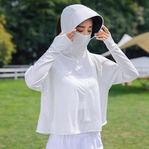 [제라카]햇빛 자외선 차단 바람막이 캡 후드 점퍼 MDK035
