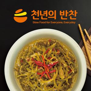 원플원 고추채 장아찌 1kg 2봉 / 고추장아치 절임 총 2kg 천년의 반찬