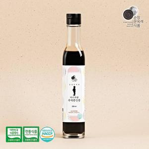 [순창 문옥례 식품][기획특가]순창문옥례식품 아이사랑 우리콩 간장 250ml 유리용기