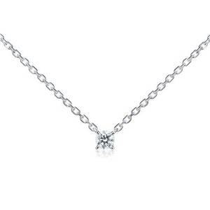 [미꼬][온라인단독] 그레이스 18K 1부 다이아몬드 목걸이 0.1ct SI2