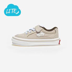 반스 키즈 신발 운동화 핀 베이지 브라운 BEIGE BROWN 211881